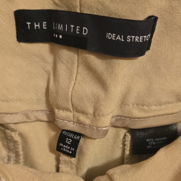 The Limited Tan Boot Cut Women's Pants - Picture 2 of 5